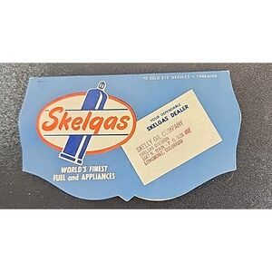 Vintage Skelgas Dealer Promo SKELLY OIL, CO Sewing Needle Pak‎ Pack Advertising